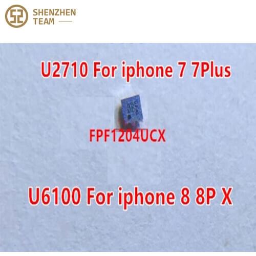 SZteam 10pcs/lot new original U6100 FPF1204UCX ACCESSORY BUCK ic for iphone 8 8plus X U6100, 7 7P U2710