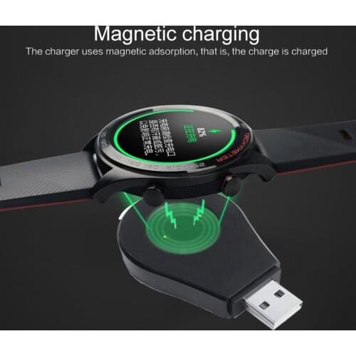 Hot Portable USB Charger ABS+PC Smart Watch Black And White Fast Charger For Huawei Watch Gt Gt2e Gt2 For Honor Magic Watch