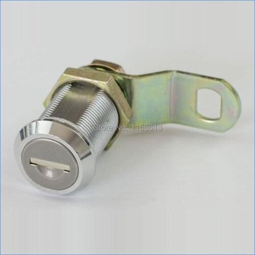 10 pieces 30mm waterproof dustproof keyed differently tubular show case door cam lock