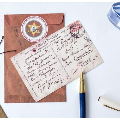 30 pcs/set Vintage Memories of Restoring Postcard Retro Europe Style Carte Postale Paper Greeting Cards Gift Stationery Supplies