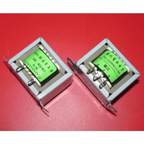 6P1 / 6V6 / 6P14 / EL84 / 6BQ5 / 6P6P tube single-ended 5K output transformer, output 4Ω6Ω8Ω16Ω, 4-clamp 3-winding process