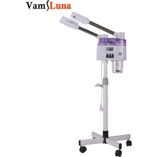 Hot and Cold Spray Machine Facial Steamer Home Spa Ozone Steaming Ion Sparyer Face Vaporizer Skin Care Adjustable Intensity