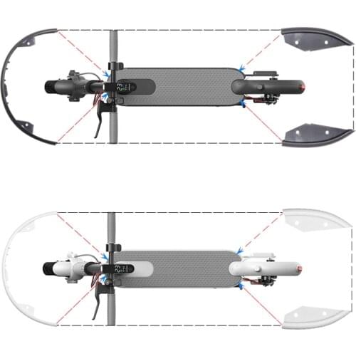 Bumper Protective Scooter Body Strips Tape for Xiaomi Mijia M365 Pro MI M365 Electric Scooter Skateboard Parts Decorative Strips