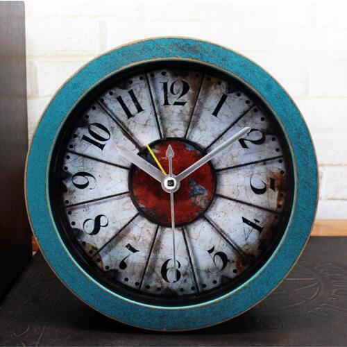 Alarm Clock Table Clock Imitation Wood Clocks Despertador Saat Reloj Reloj Despertador Digital-Watch Masa Saati Home Decoration