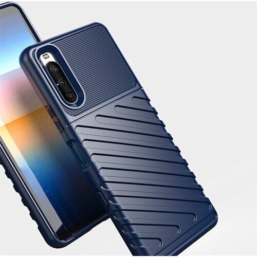 For Sony Xperia 10III Protector Silicone Shockproof Support Wireless Charging With Shell Comfortable feel For Sony 10 III Case