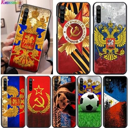 Russian flag for OPPO Reno 2 Z 2Z 2F 3 4 5 Pro 5G 4Z 4SE 5F ACE F7 A5 A9 2020 Black Phone Case Soft Cover Shell