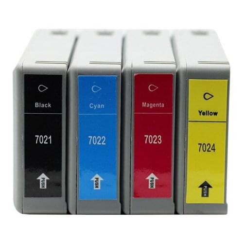 CNLINKCLR Compatible Inkjet cartridge For Epson VP-435 DWF / 4595DTWFF / 4595dnflics ink cartridge T7021