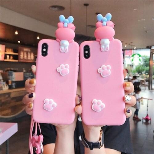 For OnePlus 7 8 Pro 6T 7T Strap Rope Phone Case