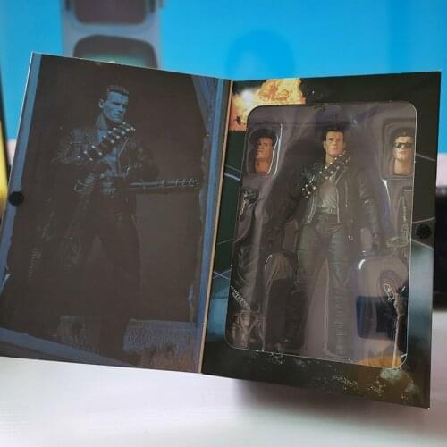 NECA Terminator 2 Judgment T-800 Ultimate Arnold 7"Action Figure