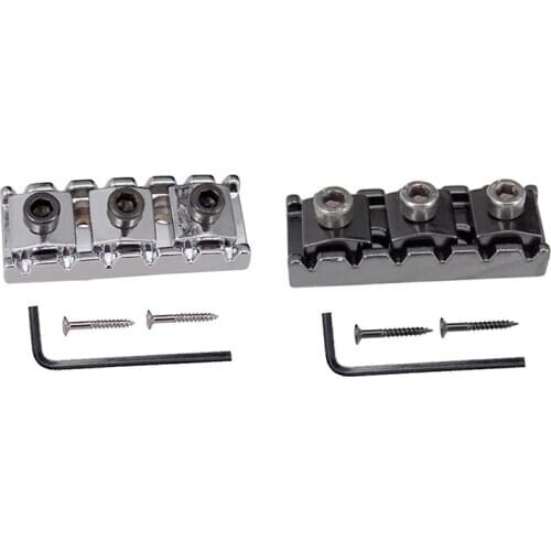 Electric Guitar String Pillow Double Electric Guitar Locking Nut String Lock With Wrench Guitar Parts & Accessories