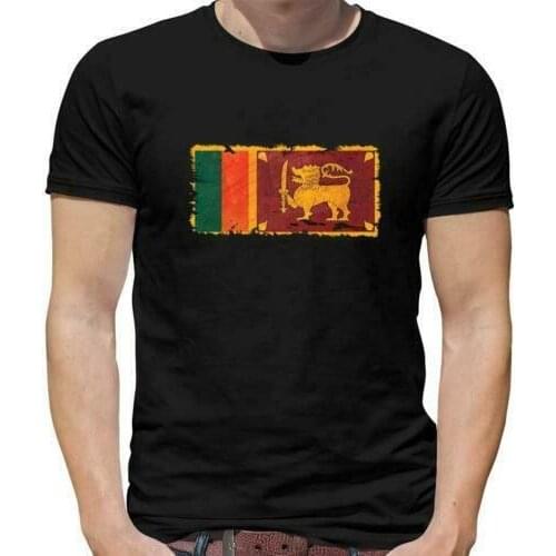 SRI Lanka Flag Mens T-Shirt-democratic Socialist Republic-Colombo