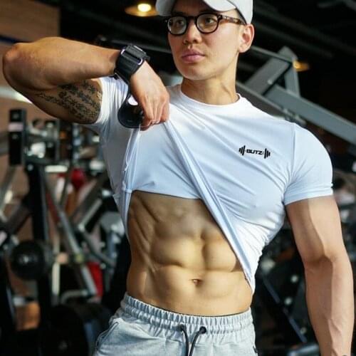 T-shirts Gym Workout Tshirt