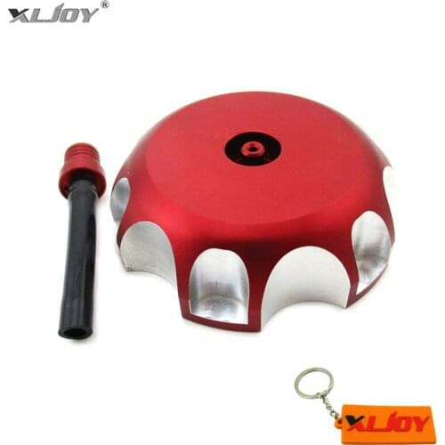 XLJOY Red Fuel Gas Tank Cover Cap Cover For Honda CRF 250R 250X TRX 450R 2004-2010 CRF 450 R CRF 450 X TRX 400 EX Dirt Bike