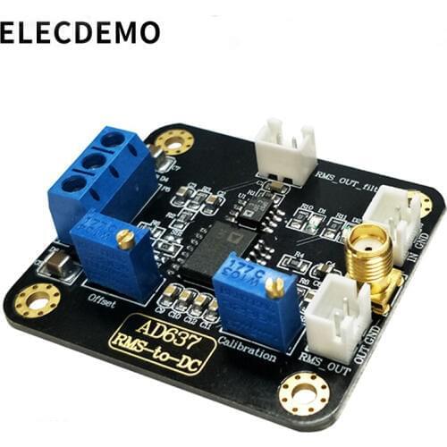 AD637 module RMS detection module Peak voltage detection module Output DC voltage With low pass filter Function demo board