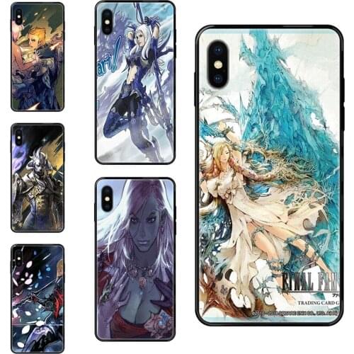 Black Soft TPU Accessories Case Final Fantasy Heavenswards Great For Huawei Honor 20 20i 20s 10 10i 6A 7A 7X 8C 8X 9 9A 9I 9X