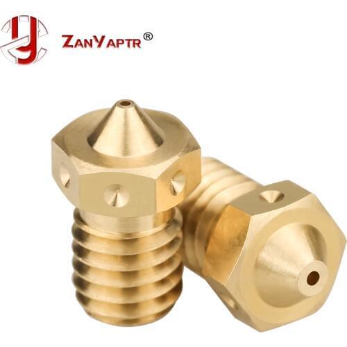 V6 Nozzles 3D printer nozzle for E3D Nozzles hotend titan extruder for 3D printers hotend