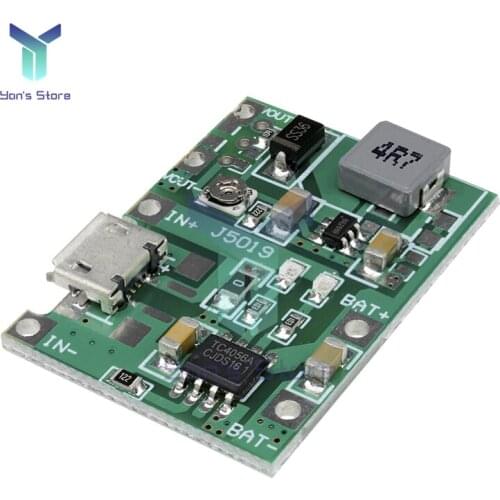Lithium Li-ion 18650 3.7V To 9V Battery Charger Board USB Adjustable DC-DC Step Up Boost Module for Power Bank Battery Charger