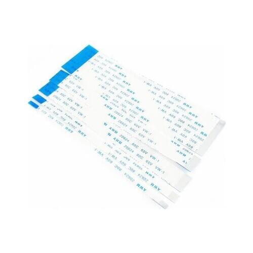 100PCS FPC FFC Flat Cable PCB wire connector A Same/B Reverse direction .5mm 1.0mm 4/5/6/7/8/10/12/16/18/20/30/32/40/50PIN 150MM