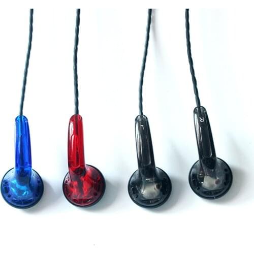 DIY 3.5mm Jack Flat Earphones Earbuds 15.4mm Speaker Unit MX500 Bass Wired Earphones