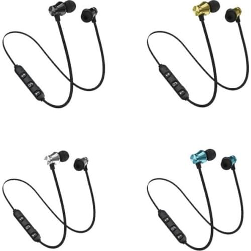 Bluetooth sports Earphone Headset waterproof 4.2 Magnetic attraction Mic For iPhone X XS Max 6 8 Samsung S8 S9 huwai p20