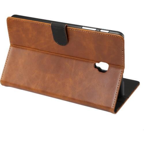 High Quality Crazy Horse Stand PU Leather Cover Magnet Smart Case For Samsung Galaxy Tab A 8.0 2017 T380 T385 SM-T380 SM-T385