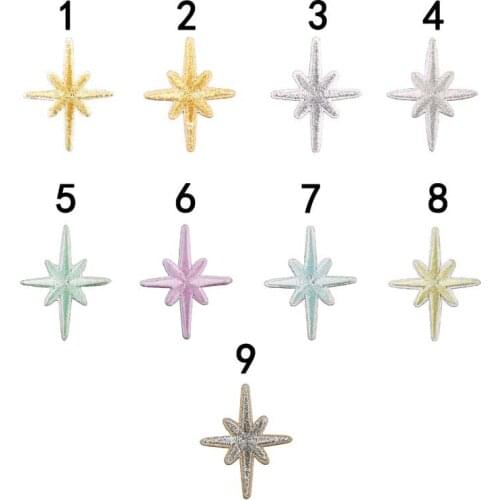 High-quality New Embroidery Cloth Stickers Self-adhesive Multi-color Hot-selling Clothing Patch Patches