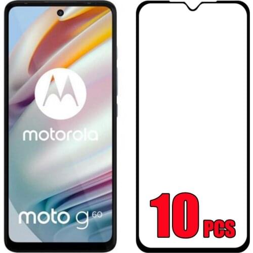 10pcs Tempered Glass Screen Protector Film Cover For Moto G10 G20 G30 G40 G50 G60 G100 G Play One 5G Ace E7 Power E7i EDGE S