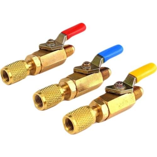 1Pcs Car Refrigeration 1/4inch Auto A/C Can Tap Valve Bottle Opener For R134A R410A Gas Refrigerant Air-conditioning #280083