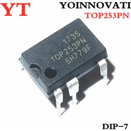 100pcs/lot TOP253PN TOP253 DIP-7 IC Best quality