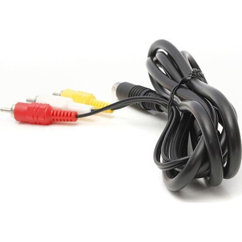 2 PCS 6FT 3 RCA Audio Video AV Connection Adapter Cord Cable for Sega Genesis 2 /3