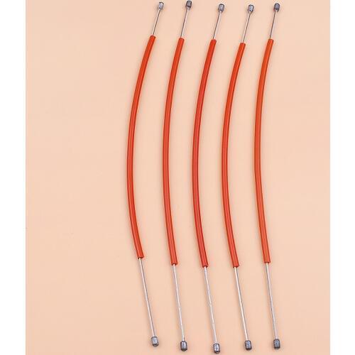 5Pcs/lot Throttle Cable Line Fit Husqvarna 445 445e 450 450e Gasoline Chainsaw Chain Saws Parts 5040988-01