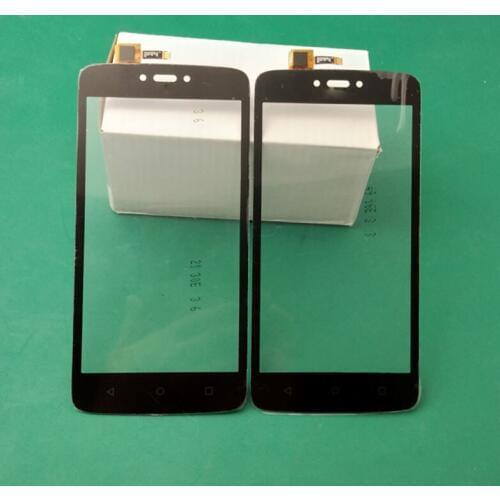 5pcs\lotTop Quality 5.0" For Motorola Moto C XT1750 XT1755 XT1754 Touch Screen Digitizer Front Glass Panel Sensor