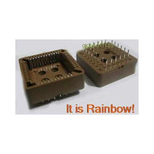 50pcs PLCC44 44 Pin DIP Socket Adapter PLCC Converter