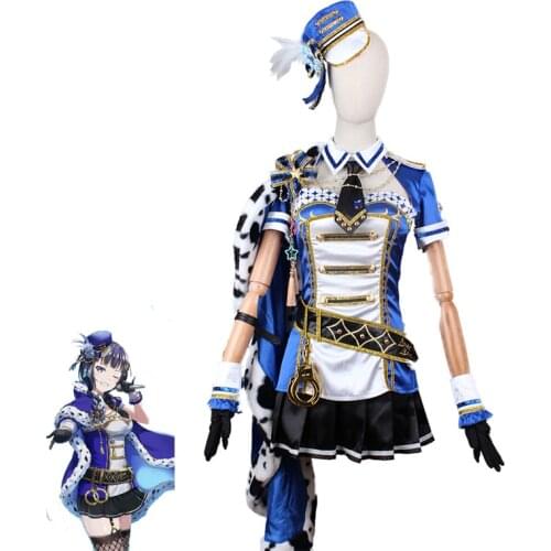 Anime Love Live! Nijigasaki High School Idol Club Asaka Karin Cosplay Costumes Women Dress Suit Halloween Uniforms Custom Made