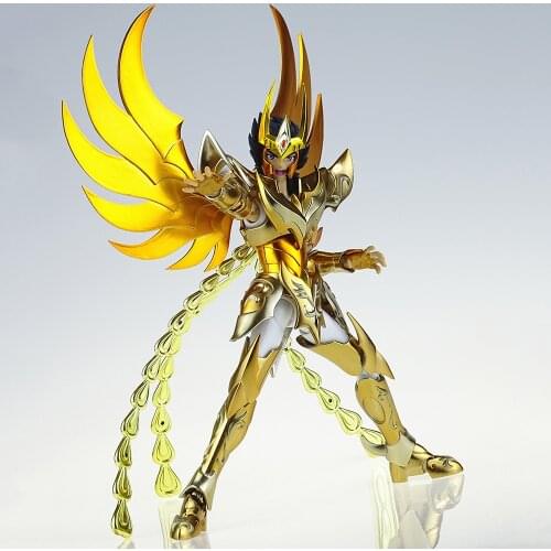 Greattoys Saint Seiya Cloth Myth EX Phoenix Ikki God Cloth SOG Metal Armor Action Figures Toys model