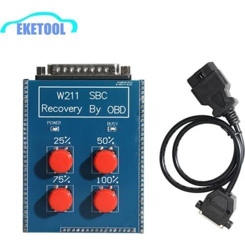 W211 SBC Reset Tool SBC Repair Tool For Mercedes-Benz OBD2 Reocvery Tool C249F SBC ABS W211 R230 Recovery by OBD Directly