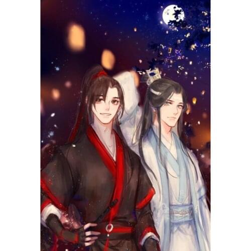 Mo Dao Zu Shi 11CT Cross Stitch Embroidery Kits Needlework Craft Set Cotton Thread Home Decoration Wholesale For Living Room