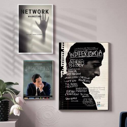 Movie Detachment Poster,Wall Stickers, Detachment Prints Poster, Star Poster, Detachment Wall Picture, Bar Pub Club, Gift