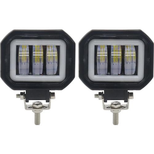 3Inch 5 Inch Led Work Light 30W 12V 24V 6000K White Flood Beam For Motorcycle SUV Car 4x4 Truck Offroad Driving Lights