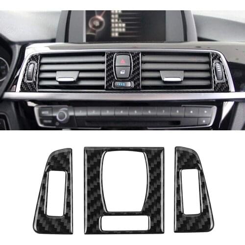 Vents Decal Sticker Parts Air Condition Covers Interior Decorations for BMW 3 4 Series GT F30 F32 F34 2013 2014 2015 2016 2017