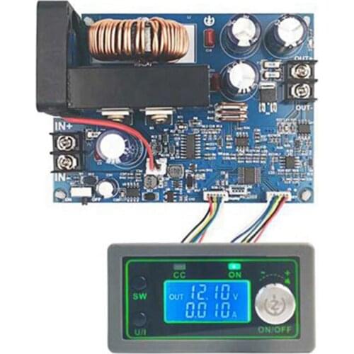 WZ5012L 50V 12A 600W DC Buck Converter CC CV Step-Down Power Module Adjustable Voltage Regulated Power Supply