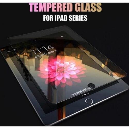 Tempered Glass For Apple iPad 9.7 inch 2018 2017 Pro 10.5 Pro 11 Glass Film For iPad Air 2 Mini 1 2 3 4 Screen Protector Film