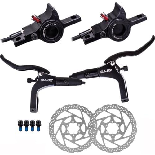ZTTO Oil Disc Brake Bike Hydraulic Disc Brake Kit Front and Rear Brake Aluminum Alloy CNC Calipers with 160mm Rotors