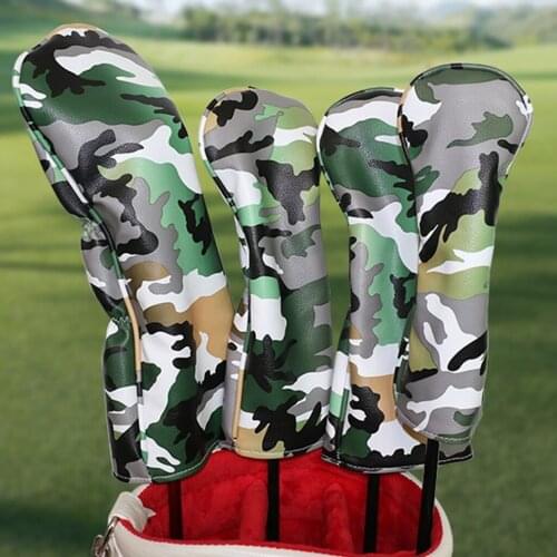 4x Waterproof Golf Wood Head Covers 400cc Driver Headcover Sleeve with No.Tag