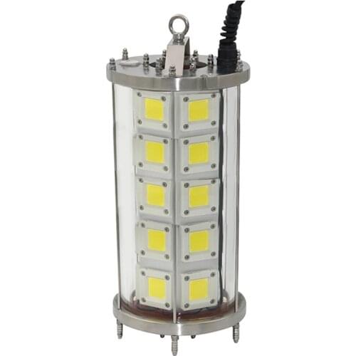 600W 1200W 1800W 2400W 3000W Deep Sea Bait Fisherman 316L Stainless Steel Boat Attract Lures Underwater Squid LED Fishing Lights