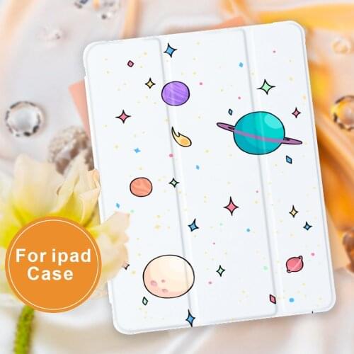 For ipad case Planet Astronaut For iPad 10.9 inch Air 4 2020 ipad 5th 6th 10.2 inch 8th Generation 12.9 inch Pro 2018 Mini 4 5
