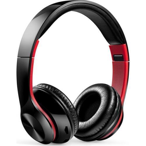 WZ8 Stereo Wireless Bluetooth Headphone Folding Design Adjustable Headset Support SD Card FM Radio With Mic