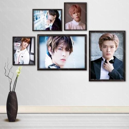 Custom Singer Nakamoto Yuta Silk Cloth Canvas Poster Home Decoration Wall Art Fabric Poster Print 27x40cm,30x45cm,40x60cm