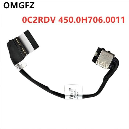 DC Power ACK Cable harness For Dell G3 15 3590 P89F 0C2RDV 450.0H706.0011