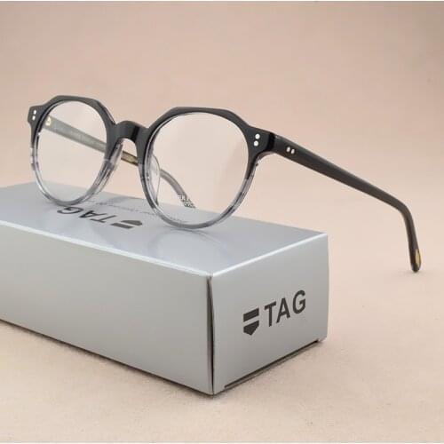2020 Round Brand glasses frame women eyeglasses myopia spectacle frames Men goggle computer eye glasses frames for women ov5374